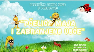 Predstava za decu: Pčelica Maja i zabranjeno voće!